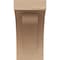 Ekena Millwork 4"W x 4"D x 8"H Wide Viola Rough Cedar Woodgrain TimberThane Corbel, Primed Tan CORUR04X04X08VIORCPR - alternate 2